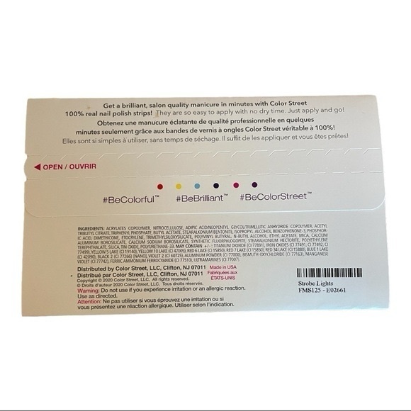 COLOR Street Nail Polish Strips Strobe Lights - Picture 2 of 4